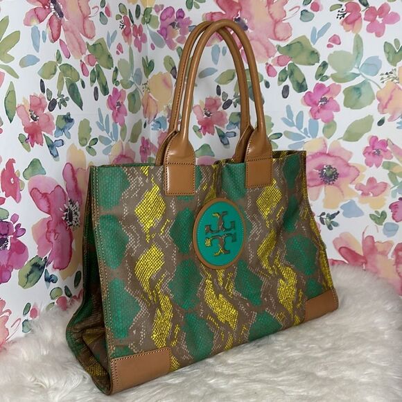 💯Authentic Tory Burch Ela Tote Multi Color🍀 - Picture 13 of 16